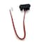 Truck-Lite Stop/Turn Plug, 16 Gauge Gpt Wire, Right Angle Pl-2, Stripped End/Ring Terminal, 11 In., Bulk 94992-3 - alternate 1